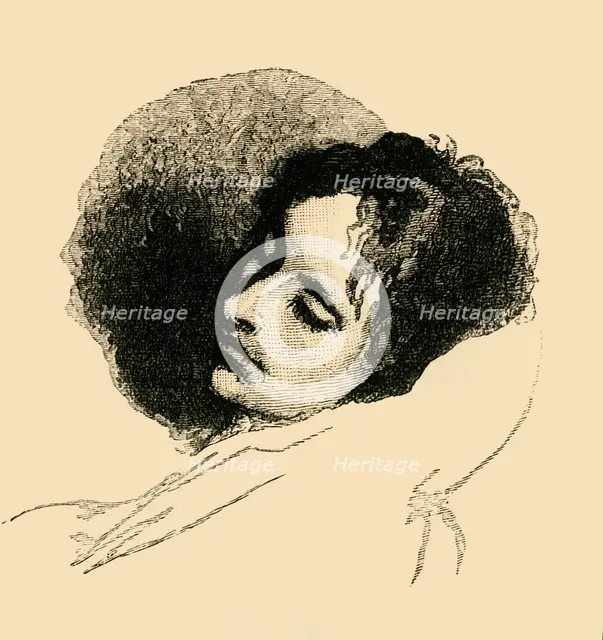 'John Keats', 1821, (c1876). Creator: Unknown.