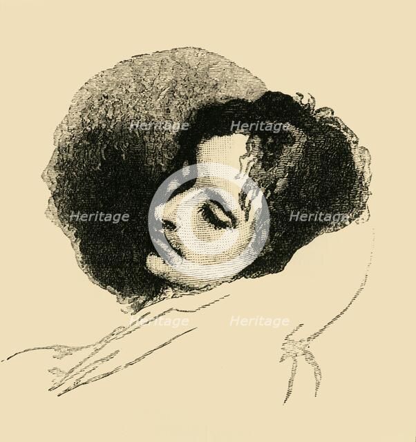 'John Keats', 1821, (c1876). Creator: Unknown.