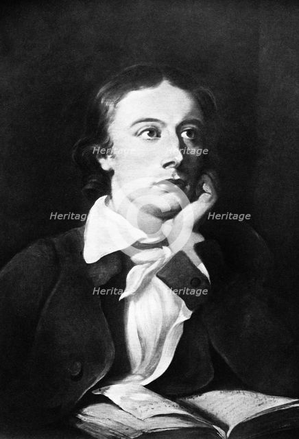 John Keats, English poet, 19th century. Artist: Unknown