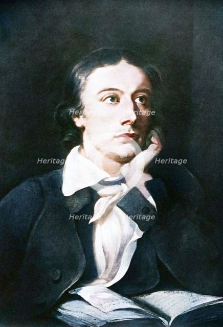John Keats, English poet, 19th century.  Creator: Unknown.