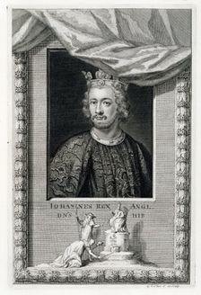 John, King of England, (18th century). Creator: George Vertue