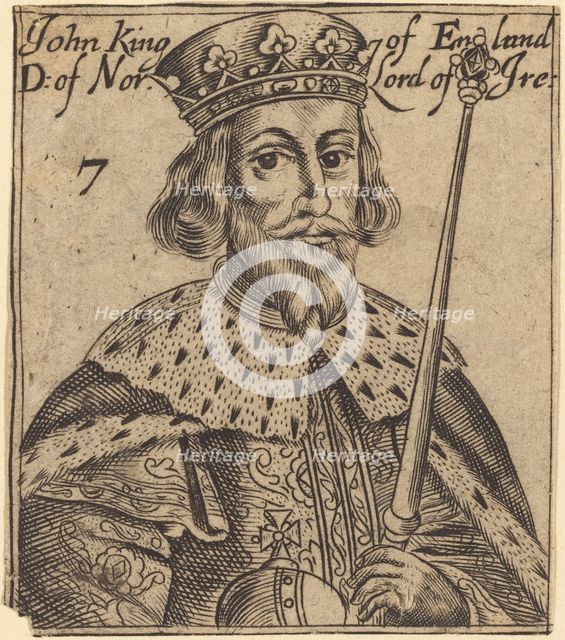 John, King of England. Creator: Unknown.