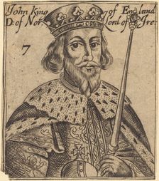 John, King of England. Creator: Unknown