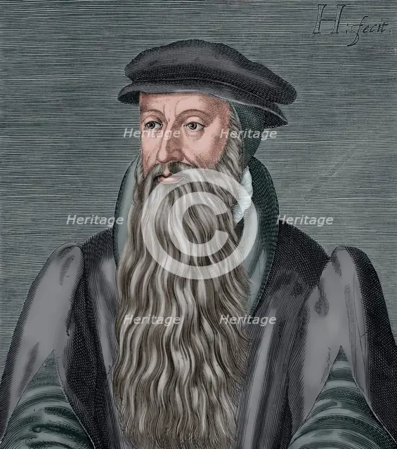 John Knox, 1885.  Creator: H. Hondins the Younger.