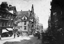 John Knox House, High Street, Edinburgh. Creator: Unknown