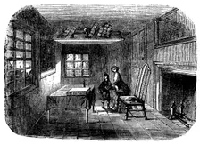 John Knox's Study in Edinburgh, 1858. Creator: Unknown