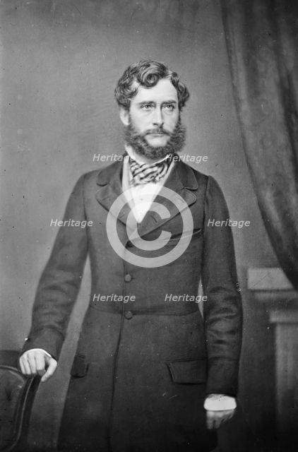 John Lathrop Motley, between 1855 and 1865. Creator: Unknown.