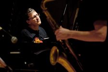 John Law, Watermill Jazz Club, Dorking, Surrey, October 2015. Artist: Brian O'Connor