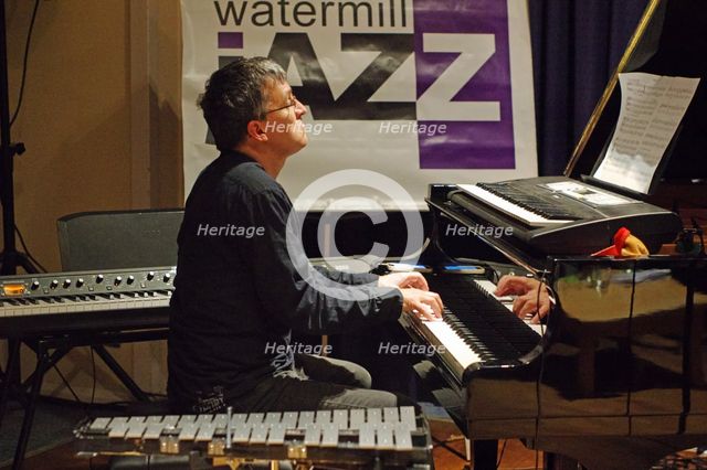 John Law, Watermill Jazz Club, Dorking, Surrey, October 2015. Artist: Brian O'Connor.