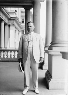 John Lawrence Caldwell, Ambassador To Persia, Snap, 1914. Creator: Harris & Ewing