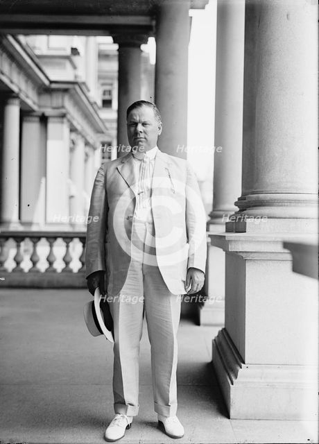 John Lawrence Caldwell, Ambassador To Persia, Snap, 1914. Creator: Harris & Ewing.