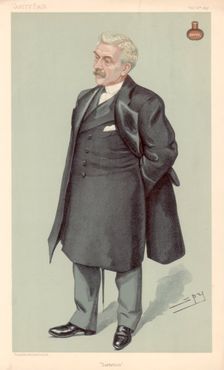 John Lawson Johnston, Scottish-born businessman, 1897. Creator: Sir Leslie Matthew Ward