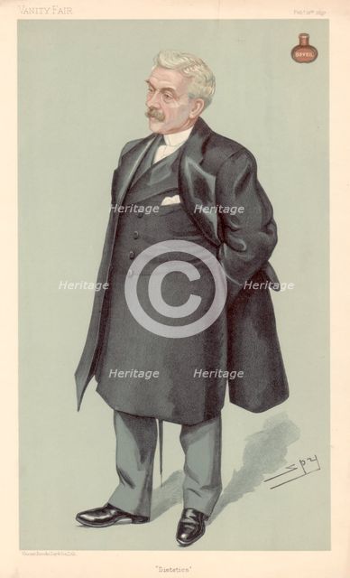 John Lawson Johnston, Scottish-born businessman, 1897. Creator: Sir Leslie Matthew Ward.