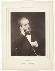 John Lemoinne, [French journalist, diplomat and politician], c. 1880. Creator: Goupil and Co