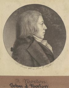 John Leake Norton, 1797. Creator: Charles Balthazar Julien Févret de Saint-Mémin