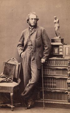 [John Leech], 1860s. Creator: Camille Silvy