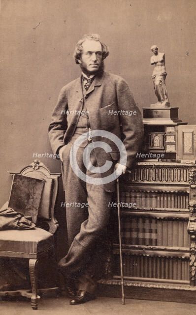[John Leech], 1860s. Creator: Camille Silvy.