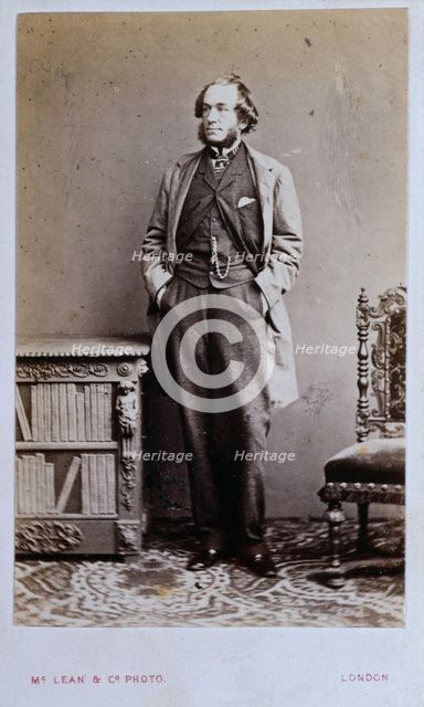 John Leech, c1860s. Creator: McLean, Melhuish & Haes.