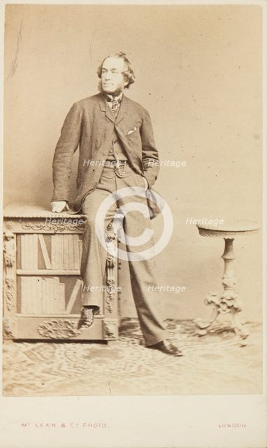 John Leech, c1860s. Creator: McLean, Melhuish & Haes.