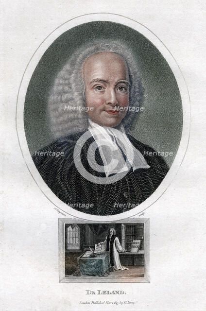 John Leland, 18th-century English Presbyterian minister and author of theological works, (1813).Artist: J Chapman