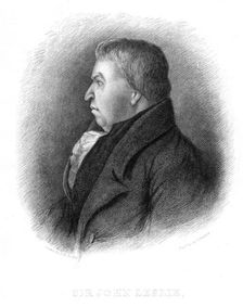 John Leslie, Scottish natural philosopher and physicist, 19th century