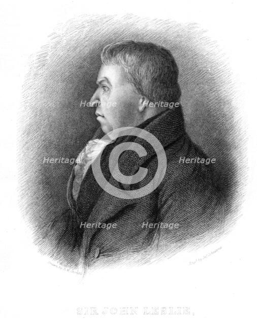 John Leslie, Scottish natural philosopher and physicist, 19th century. Artist: Unknown