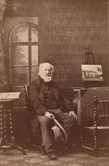 John Linnel, 1863. Creator: F. Otto's School of Photography