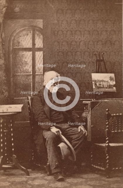 John Linnel, 1863. Creator: F. Otto's School of Photography.