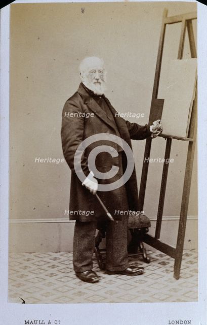 John Linnell Esq, 1866 or after. Creator: Maull & Co.