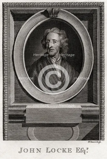 'John Locke', 1775. Artist: Smart, W