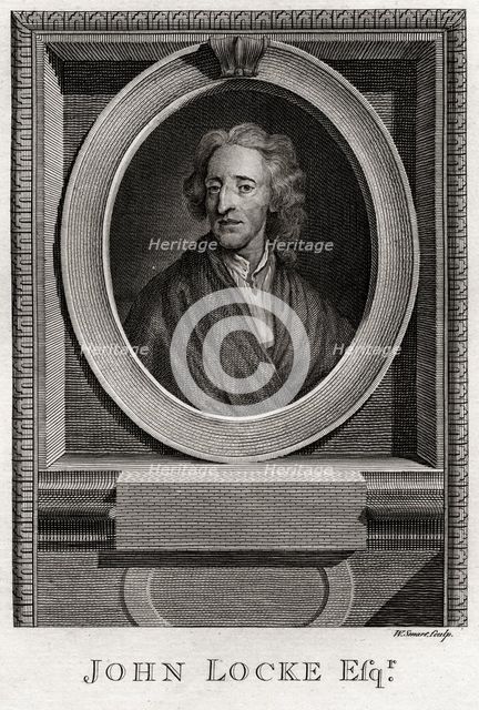 'John Locke', 1775. Artist: Smart, W