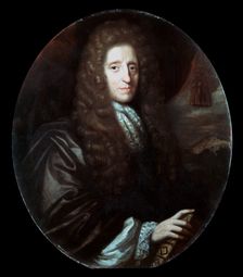 John Locke, English philosopher, 1689. Creator: Verelst Harman