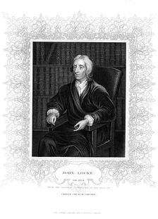 John Locke, English philosopher, c1680-1704. Creator: Sir Godfrey Kneller