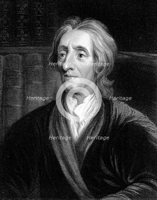 John Locke, English philosopher, c1680-1704. Creator: Sir Godfrey Kneller.