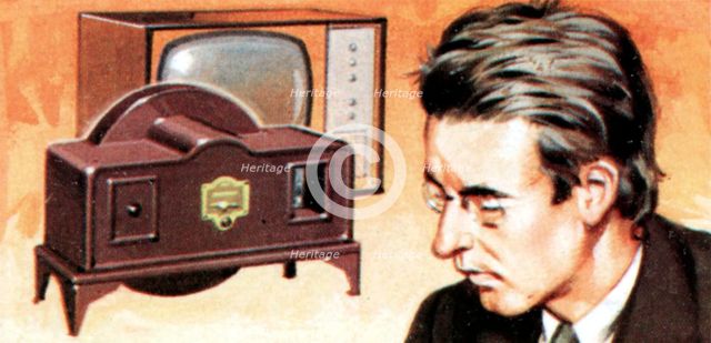 John Logie Baird (1888-1946), Scottish electrical engineer and pioneer of television. Artist: Unknown