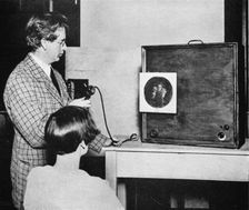 John Logie Baird (1888-1946), Scottish electrical engineer and pioneer of television, 1920s