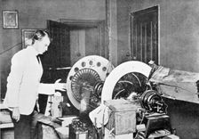 John Logie Baird (1888-1946), Scottish electrical engineer and pioneer of television, 1920s