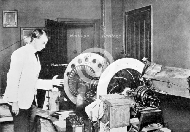 John Logie Baird (1888-1946), Scottish electrical engineer and pioneer of television, 1920s. Artist: Unknown