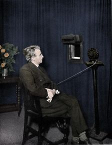 John Logie Baird (1888-1946), Scottish electrical engineer and pioneer of television, 1920s