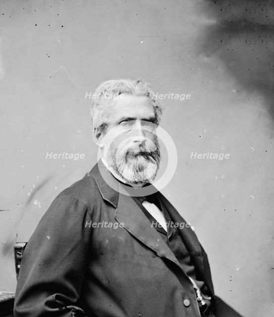 John Lothrop Motley, between 1855 and 1865. Creator: Unknown.