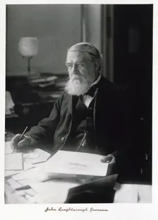 John Loughborough Pearson, RA, c1889-1891. Creator: Ralph W Robinson