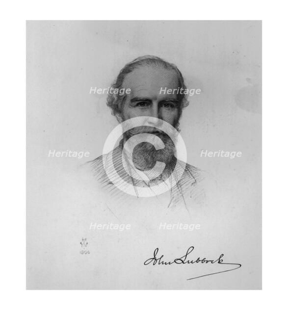 'John Lubbock', 1896. Creator: Unknown.