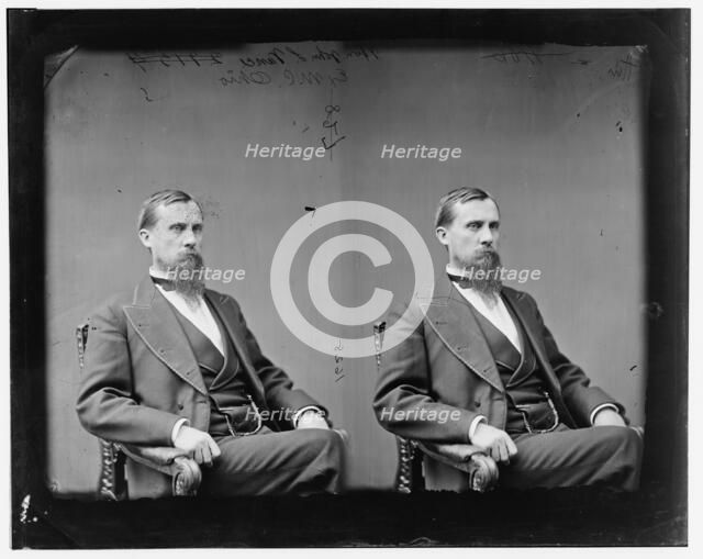 John Luther Vance of Ohio, 1865-1880. Creator: Unknown.