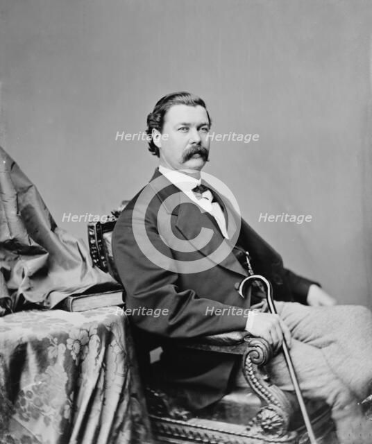 John McConnell Rice of Kentucky, between 1860 and 1875. Creator: Unknown.