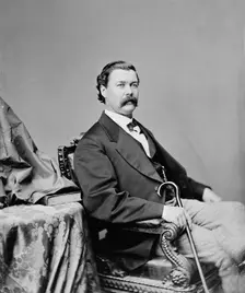 John McConnell Rice of Kentucky, between 1860 and 1875. Creator: Unknown
