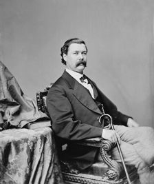 John McConnell Rice of Kentucky, between 1860 and 1875. Creator: Unknown