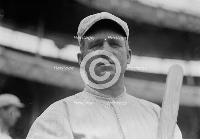 John McGraw, New York NL, at Polo Grounds, NY (baseball), 1913. Creator: Bain News Service.