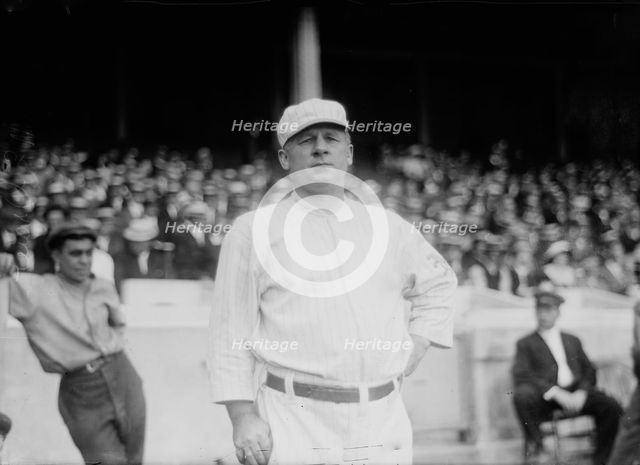 John McGraw, New York NL, at Polo Grounds, NY (baseball), 1914. Creator: Bain News Service.
