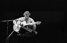 John McLaughlin, Fairfield Halls, Croydon, London, 1987. Creator: Brian O'Connor