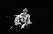 John McLaughlin, Fairfield Halls, Croydon, London, 1987. Creator: Brian O'Connor